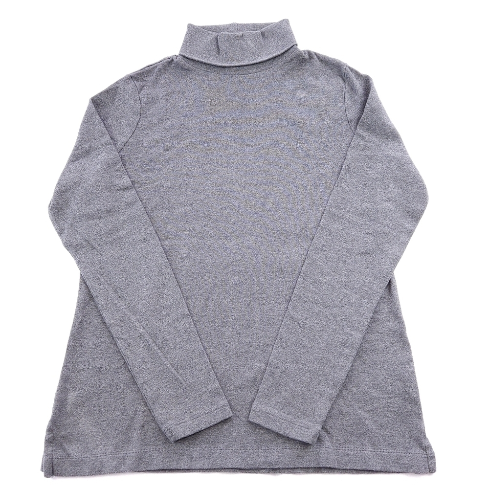 Lands End Relaxed Fit Longsleeve Turtleneck Size Medium (10-12)